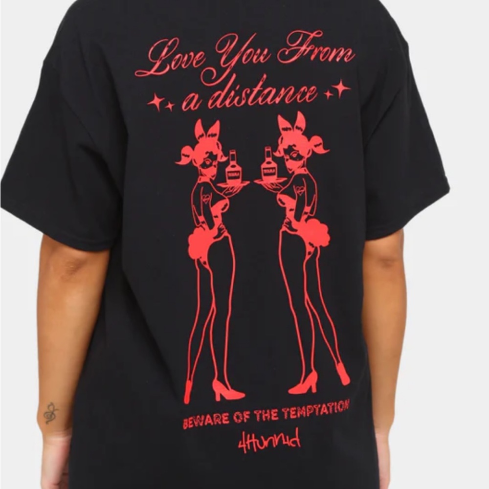 4hunnid distance T-shirt